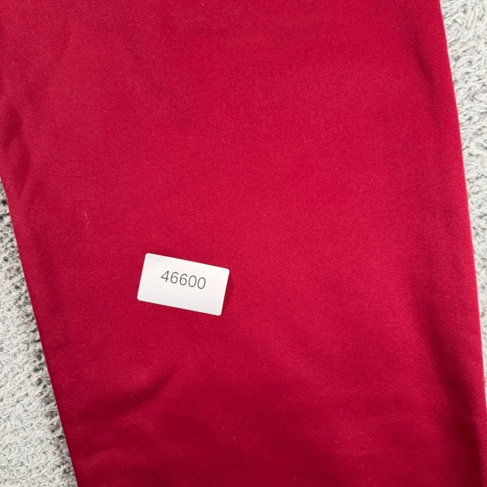 Adidas ClimaWarm Sweatpants Mens L Red Lined Bates Football Running Performance